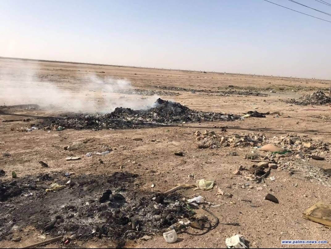 وزارة البيئة تواصل حملاتها الميدانية لمعالجة موقع طمر النهروان غير النظامي